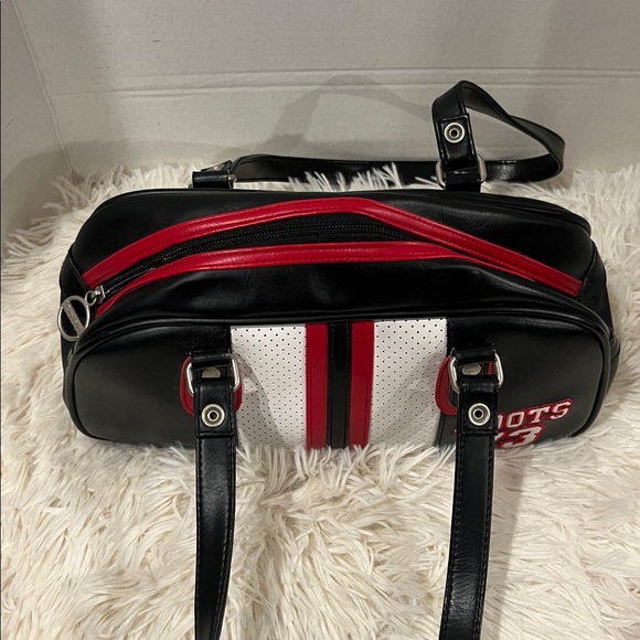 Roots vintage PVC shoulder handbag. - Picture 5 of 10